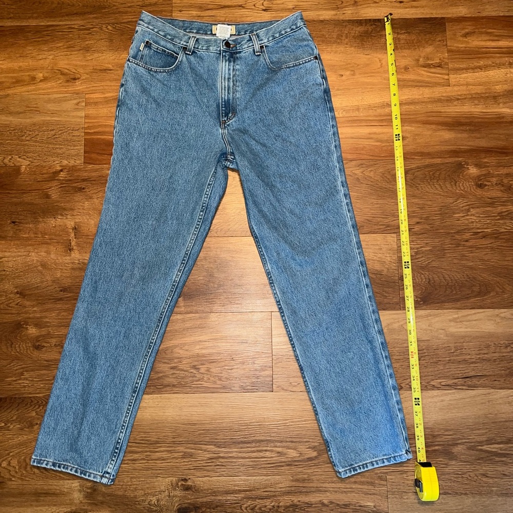L.L. Bean Blue Straight Jeans with Classic Fit